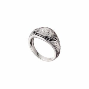 Symbol Ring in Sterling Silver with Alexander the Great - Image 3
