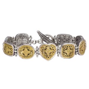 Mediterranean Bracelet in 18K Gold and Sterling Silver - Image 4