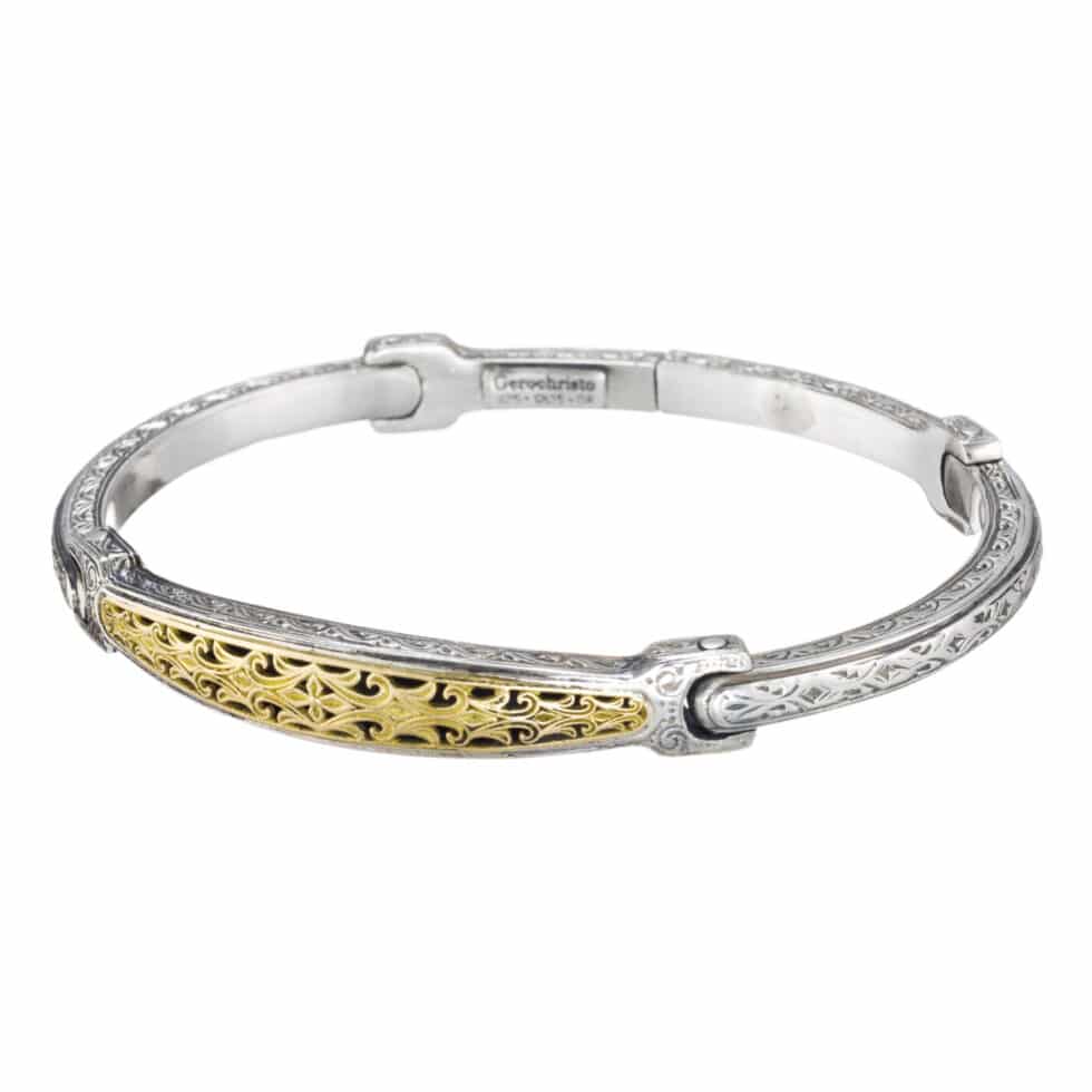 Classic Bracelet in 18K Gold and Sterling Silver