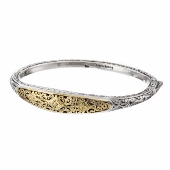 Mediterannean Bracelet in 18K Gold and Sterling Silver