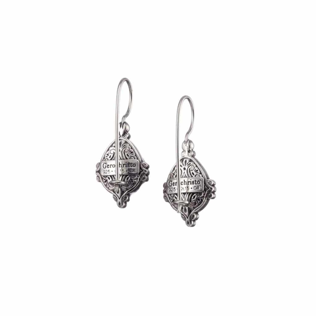 Semeli Earrings in Sterling Silver with Gold plated parts - Image 3
