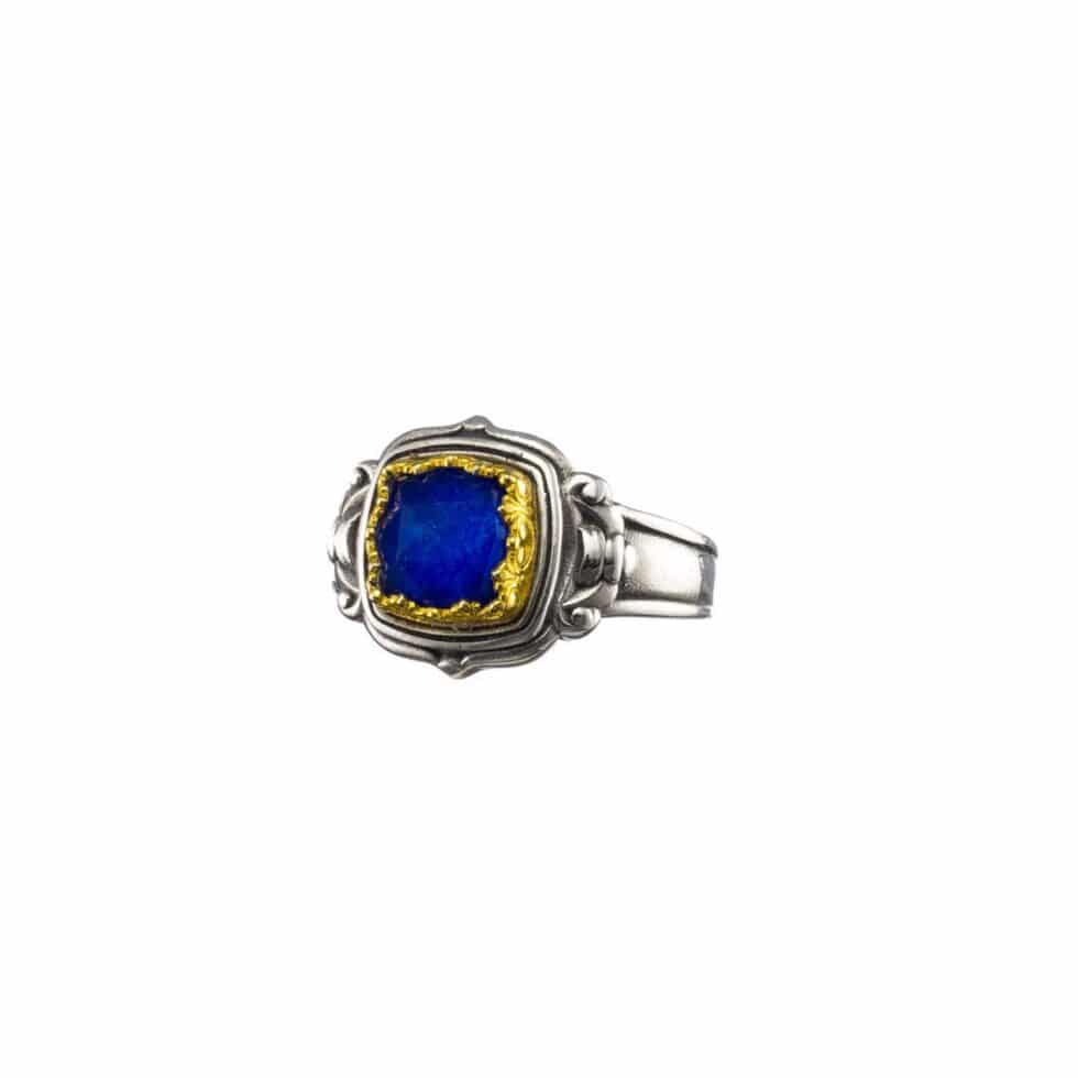 Semeli Ring in Sterling Silver with Gold plated parts