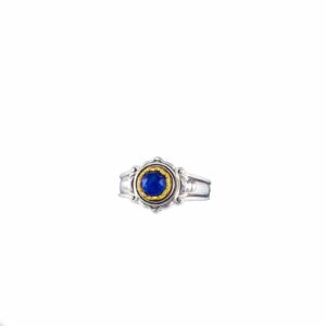 Semeli Ring in Sterling Silver with Gold plated parts - Image 4