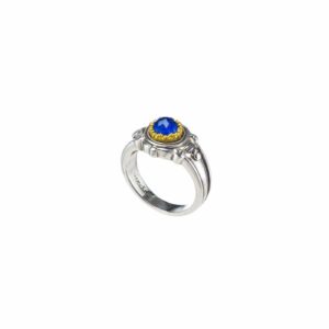 Semeli Ring in Sterling Silver with Gold plated parts - Image 3
