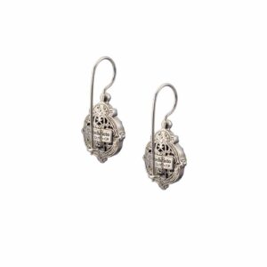 Semeli earrings in sterling silver with Gold plated parts - Image 4