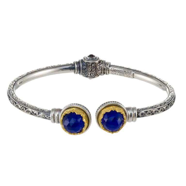 Iris Bracelet in Sterling Silver with Gold Plated parts - Image 2