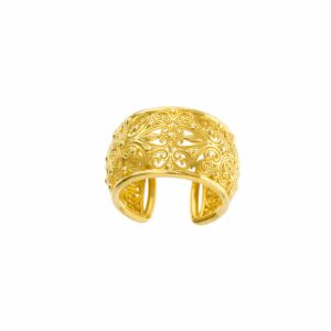 Kallisto Ring in Gold plated sterling silver - Image 3