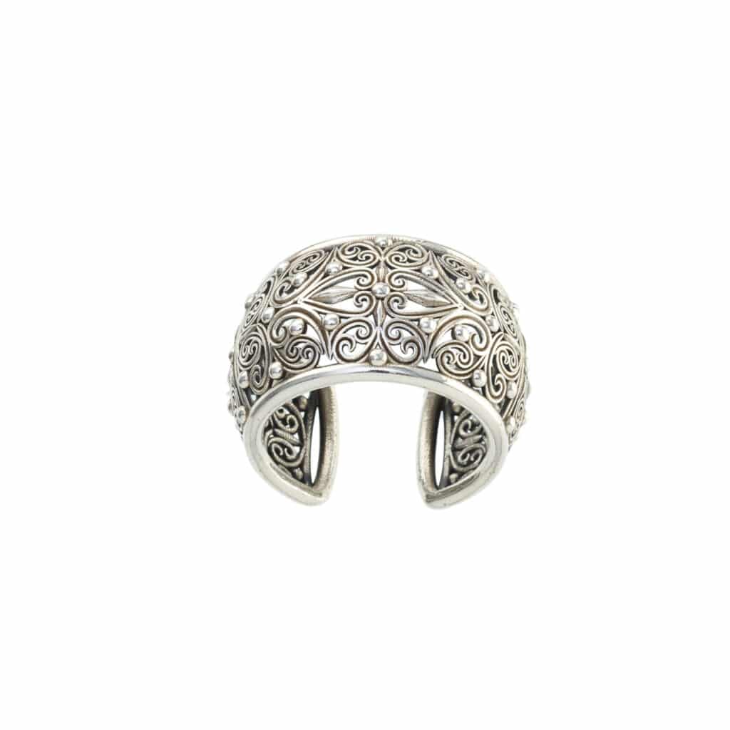 Kallisto Ring in oxidized silver 925 - Image 4