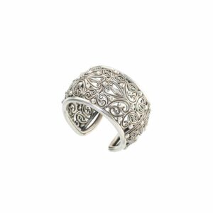 Kallisto Ring in oxidized silver 925 - Image 2