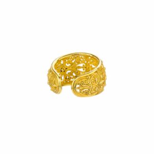 Kallisto Ring in Gold plated sterling silver - Image 2