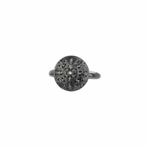 Kallisto Ring in Black plated sterling silver