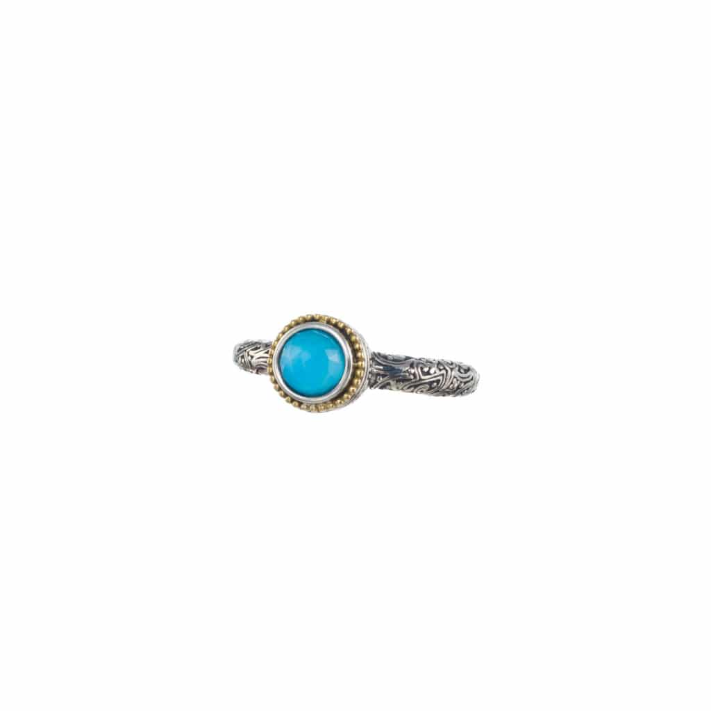 Eden's Garden 1 Stone Ring in 18K Gold and Sterling Silver - Image 8