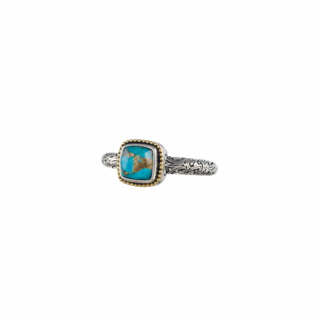 Eden's Garden 1 Stone Ring in 18K Gold and Sterling Silver - Image 10