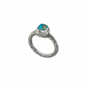 Eden's Garden 1 Stone Ring in sterling silver