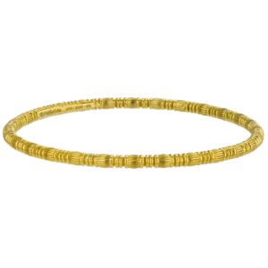 Kassandra Bangle bracelet in Gold plated silver