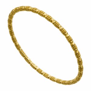 Kassandra Bangle bracelet in Gold plated silver - Image 2