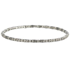 Kassandra Bangle bracelet in Sterling silver