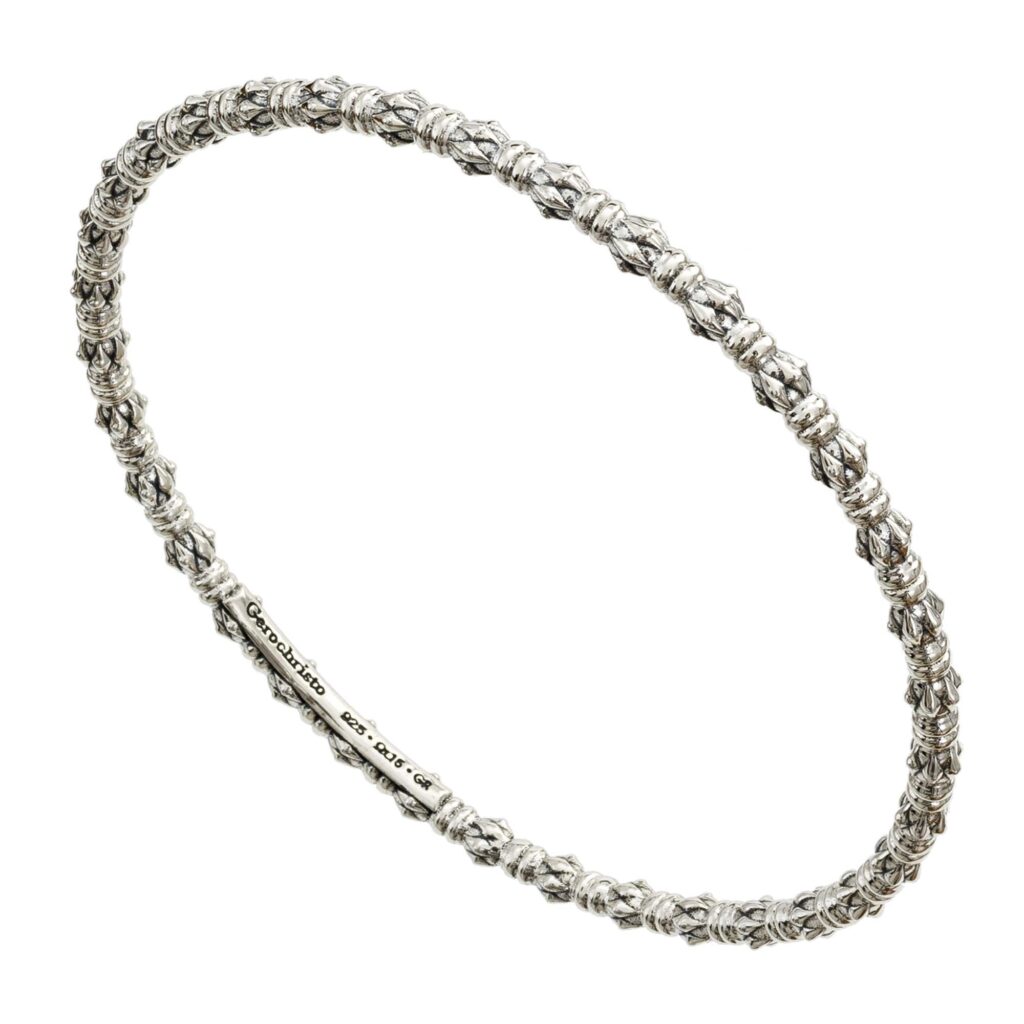 Kassandra Bangle bracelet in Sterling silver