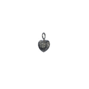 Kallisto Heart pendant in black plated silver 925 - Image 2