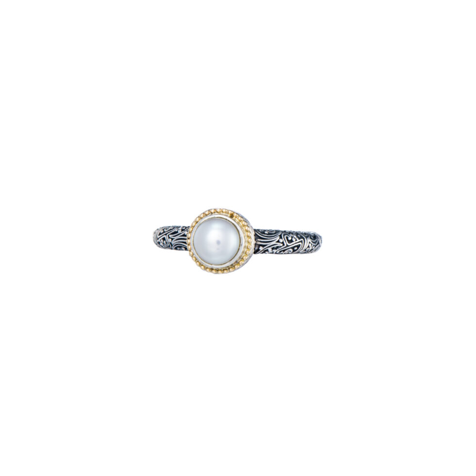 Eve Ring in 18K Gold and Sterling Silver
