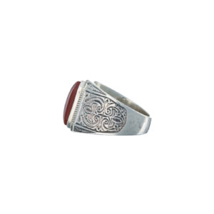 Classic ring in Sterling Silver with semi precious stone - Image 7