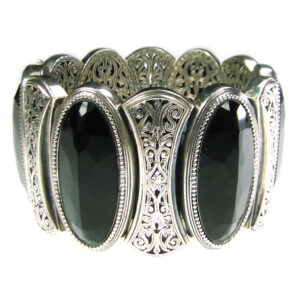 Bracelet in sterling silver with mother of pearl - Image 5
