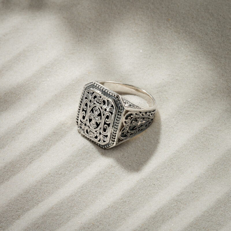 Patmos Ring in Sterling Silver