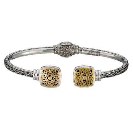 Mediterranean Bracelet in 18K Gold and Sterling Silver