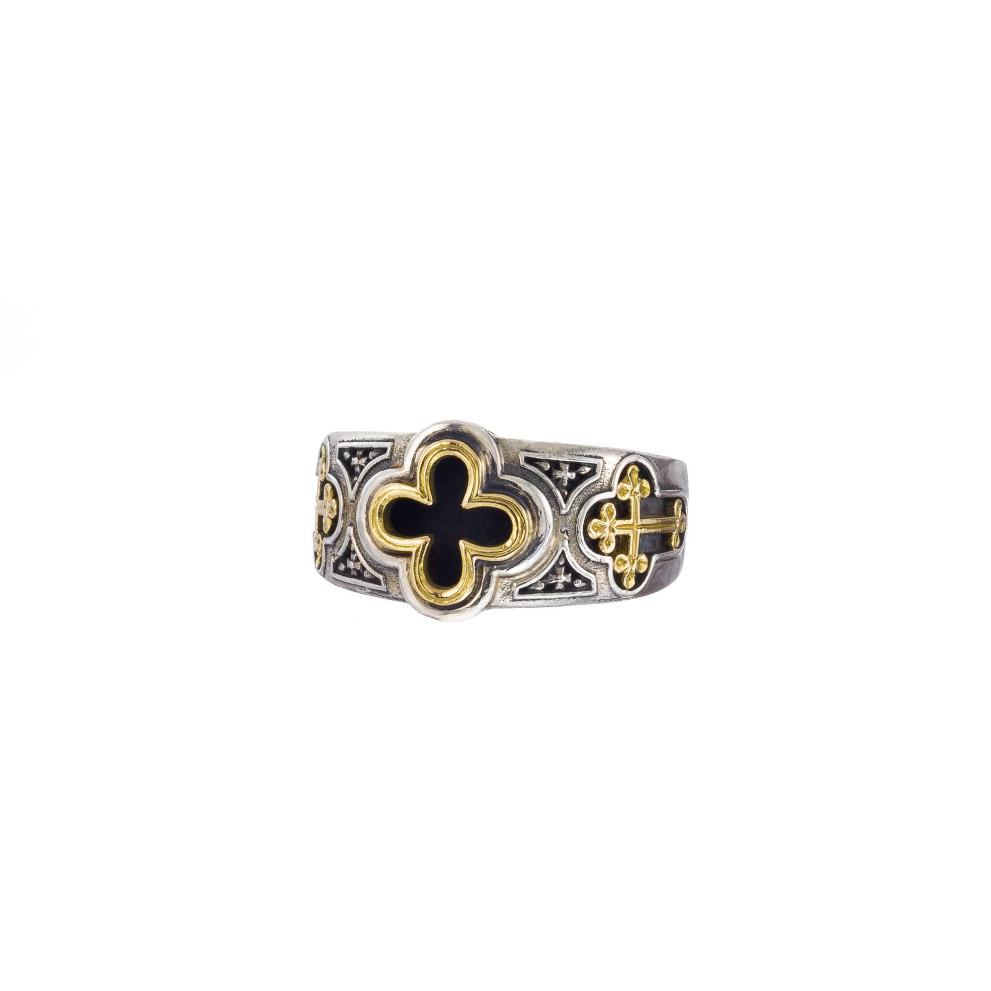 Odysseus Ring in 18K Gold and Sterling Silver 2974-b