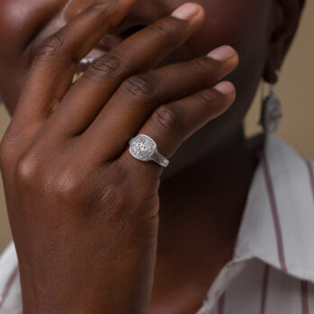 Pinky Ring in Sterling Silver