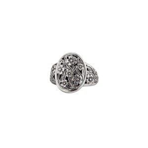 Harmony Oval Ring in Sterling Silver - Image 3