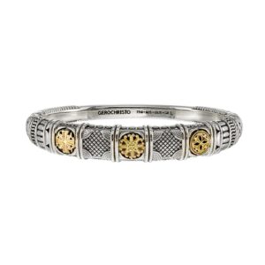 Alexander Bracelet in 18K Gold and Sterling Silver - Image 3