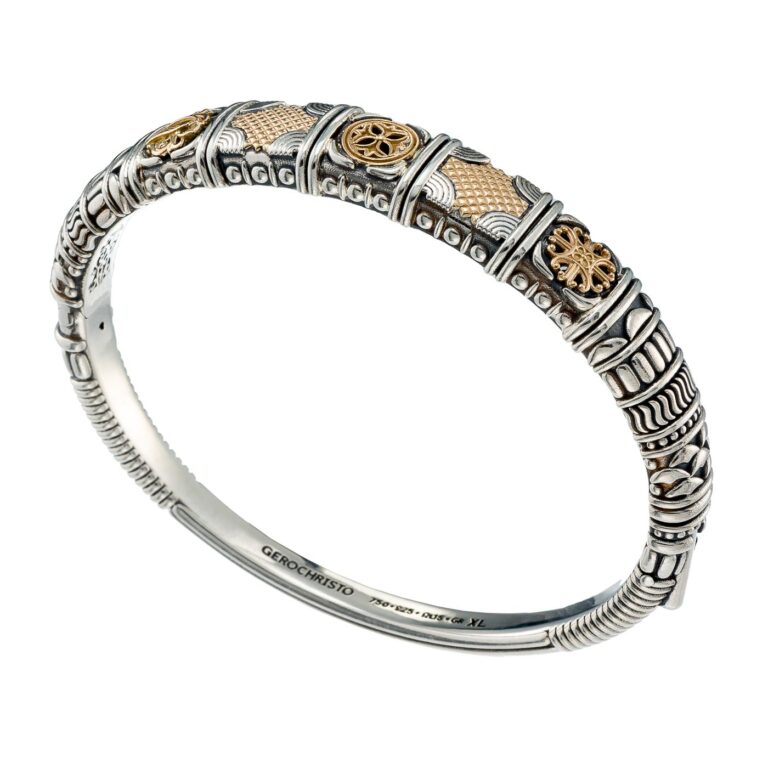 Alexander Bracelet in 18K Gold and Sterling Silver - Image 4