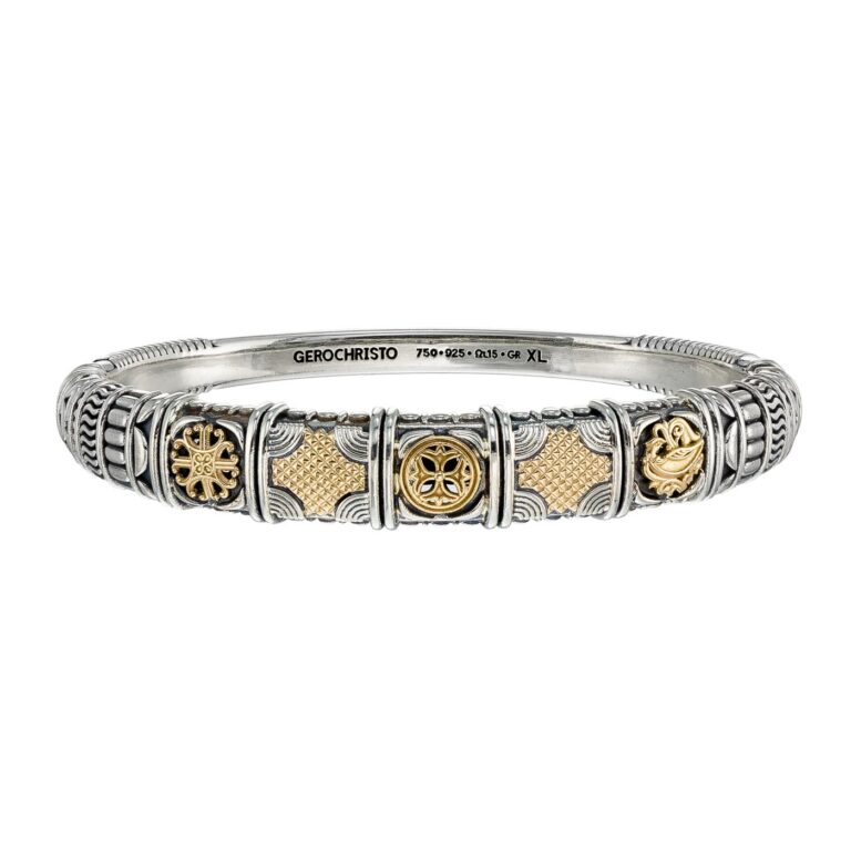 Alexander Bracelet in 18K Gold and Sterling Silver - Image 5