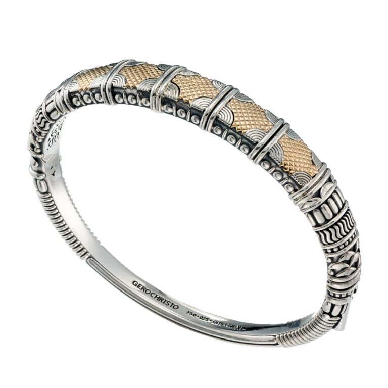 Alexander Bracelet in 18K Gold and Sterling Silver - Image 3