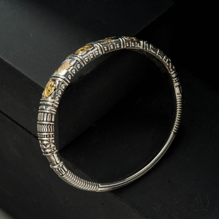 Alexander Bracelet in 18K Gold and Sterling Silver - Image 3