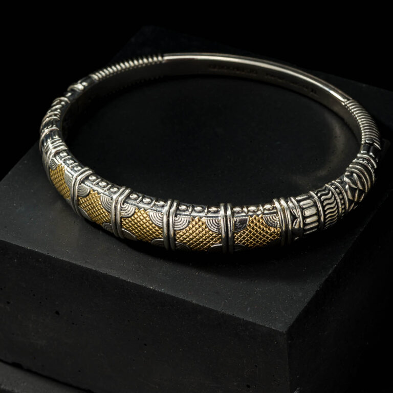 Alexander Bracelet in 18K Gold and Sterling Silver - Image 2
