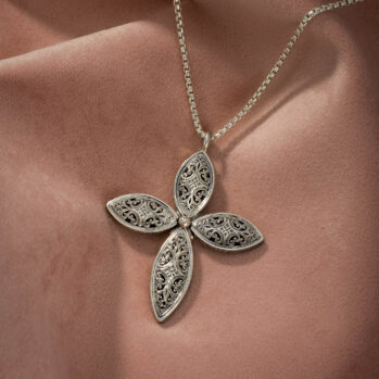 Mediterranean Cross in Sterling Silver