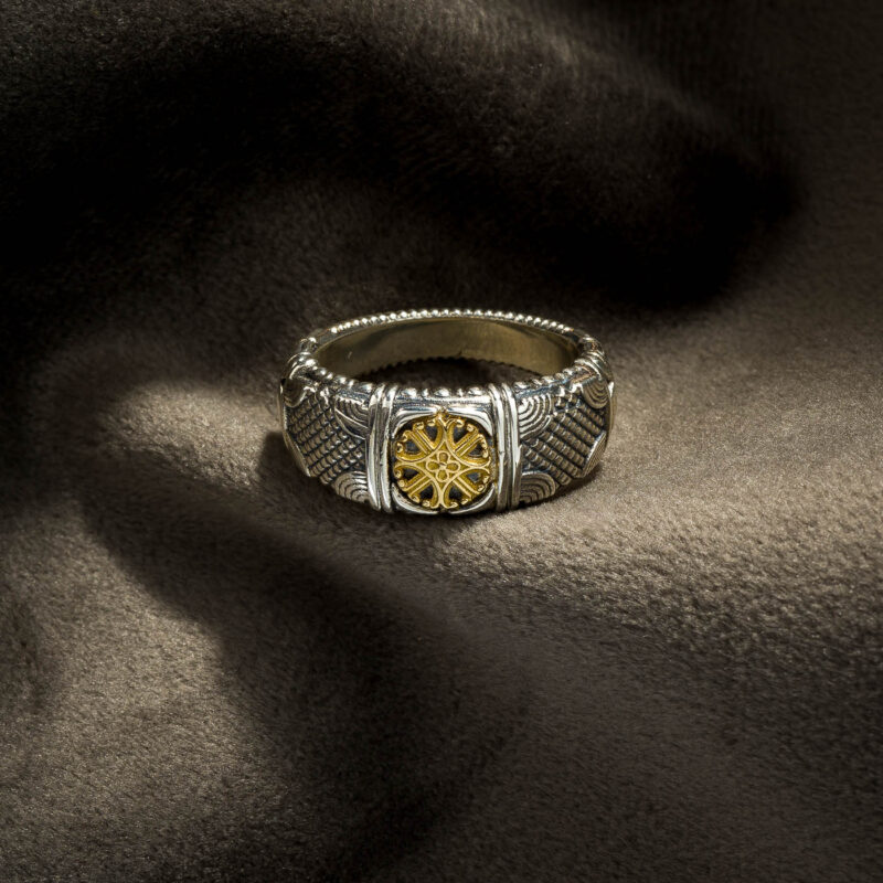 Gerochristo Men's Rings, Beautiful handcrafted silver and