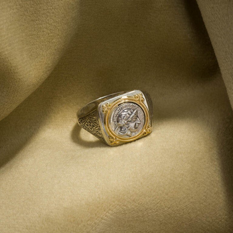 Athena Ring in 18K Gold and Sterling Silver - Image 2