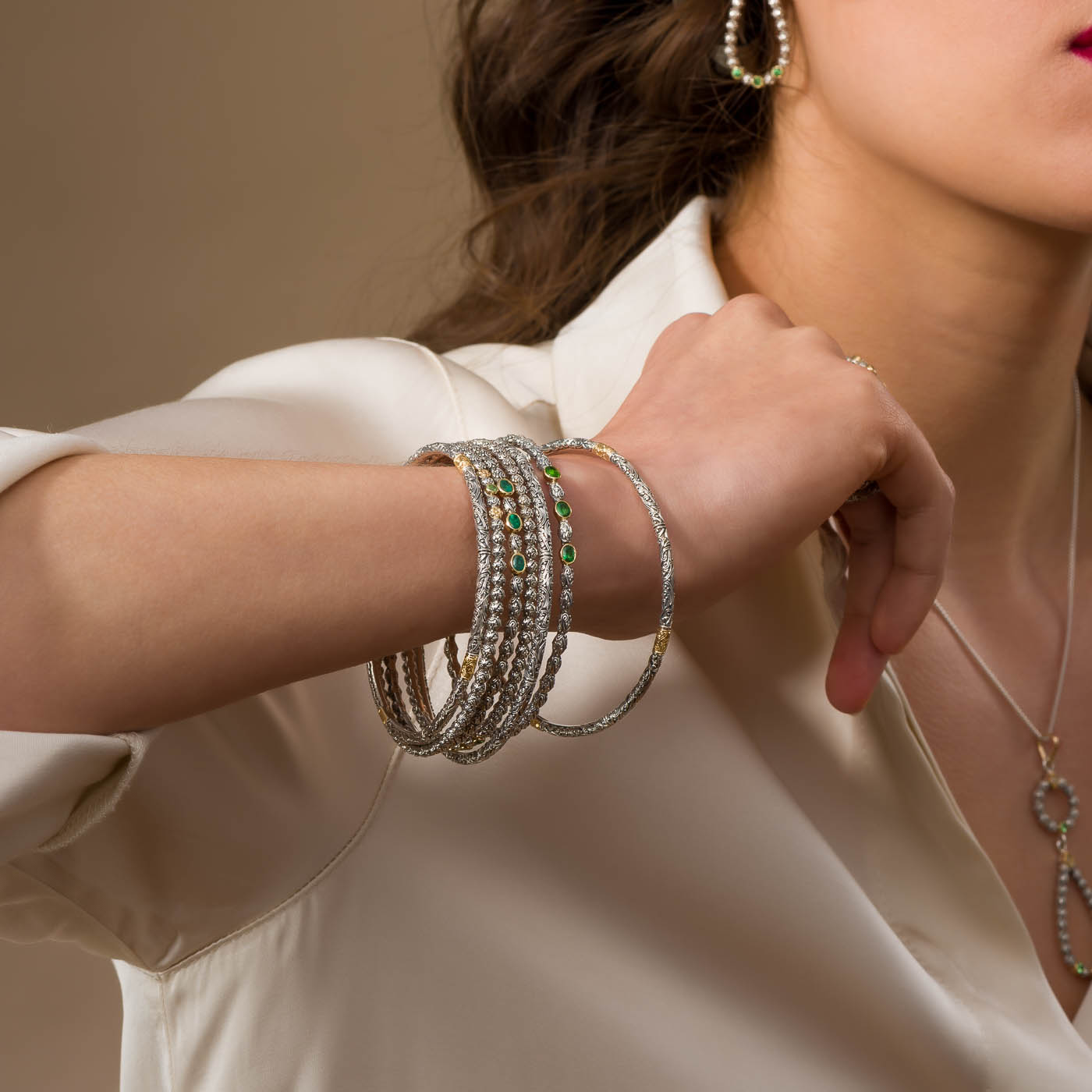 Eden's Garden Bangle Bracelets