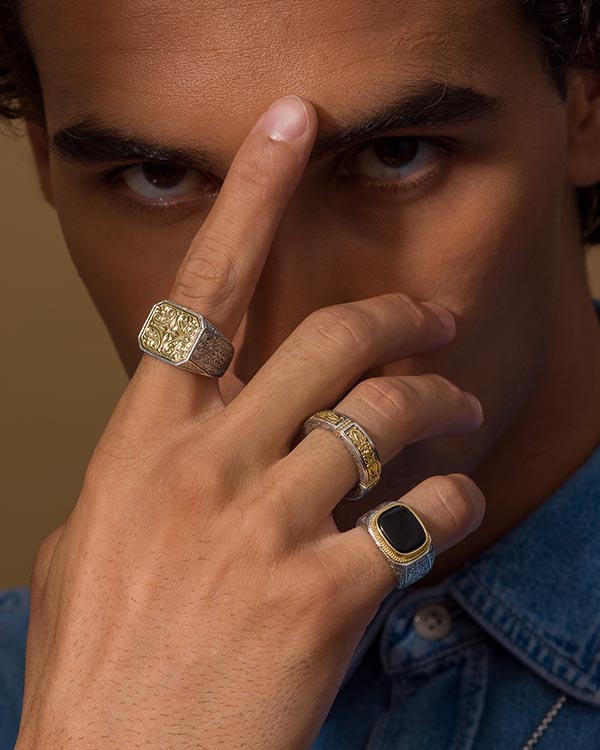 Men's ring collection,gerochristo jewelry