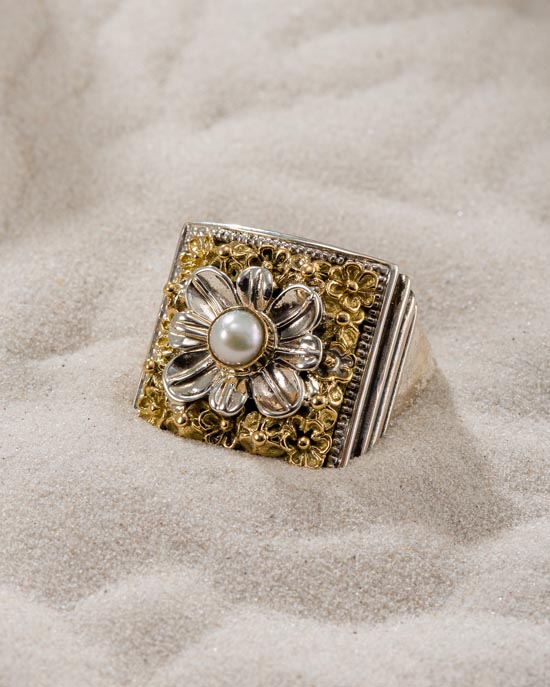 Athenian Flowers jewelry collection gerochristo jewelry made in greece