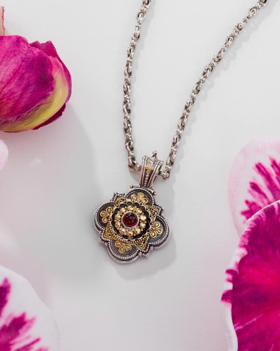 Athenian Flowers jewelry collection gerochristo jewelry made in greece
