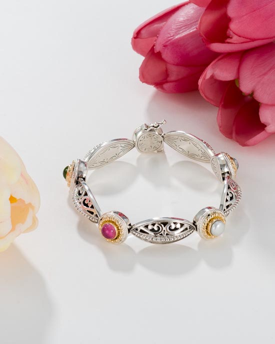 Athenian Flowers jewelry collection gerochristo jewelry made in greece