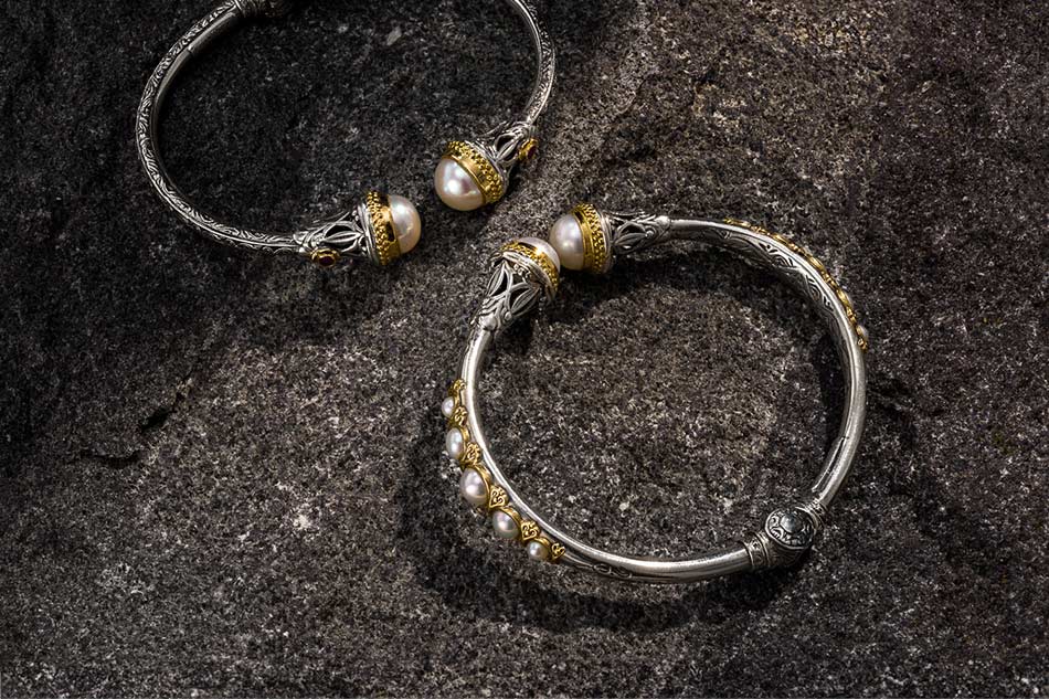 Santorini jewelry collection made in greece