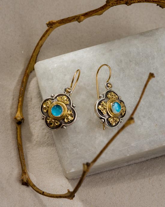 Athenian Flowers jewelry collection gerochristo jewelry made in greece