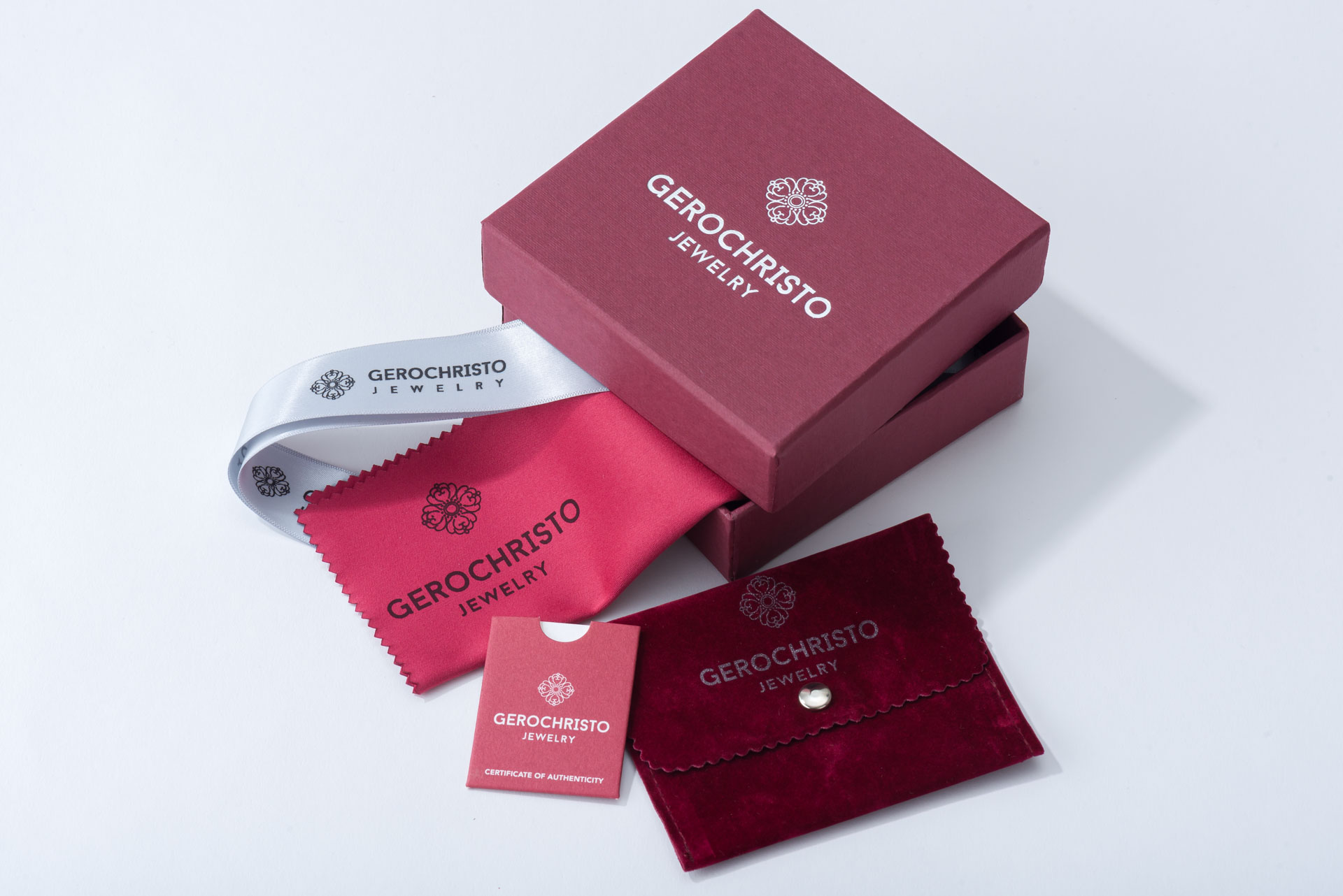packaging of gerochristo jewelry