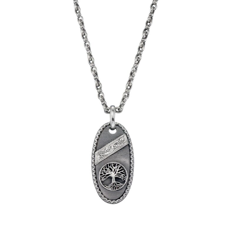 Tree of Life Talisman Pendant in Sterling Silver - Image 2