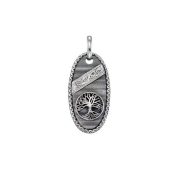 Tree of Life Talisman Pendant in Sterling Silver